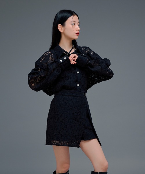 「Ellno de Mavie」 ショートパンツ FREE ブラック レディース_画像6