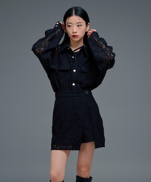 「Ellno de Mavie」 ショートパンツ FREE ブラック レディース_画像7