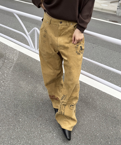 PAYDAY（ペイデイ） ワイドパンツ パンツ 別注「PAYDAY/ペイデイ」 For