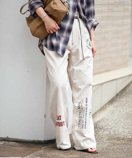PAYDAY（ペイデイ） ワイドパンツ パンツ 別注「PAYDAY/ペイデイ」 For