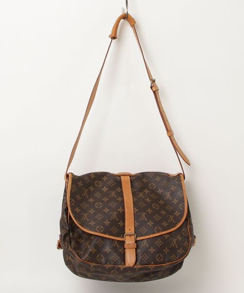 「LOUIS VUITTON」 ソミュール35 ショルダーバッグ - ブラウン レディース_画像2