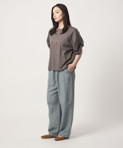 「A DAY IN THE LIFE UNITED ARROWS」 半袖カットソー FREE ブラック レディース_画像4