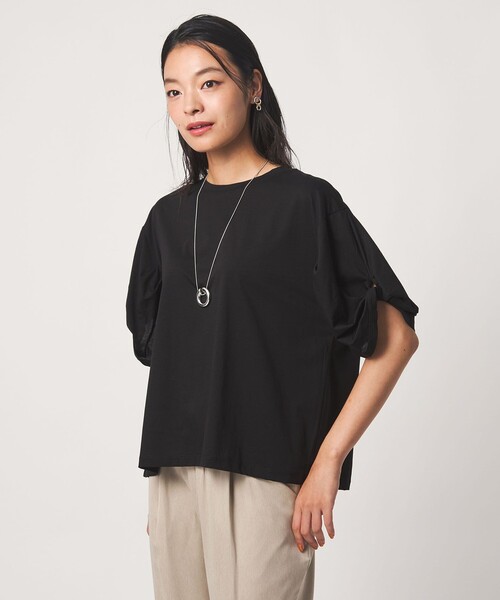 「A DAY IN THE LIFE UNITED ARROWS」 半袖カットソー FREE ブラック レディース_画像5