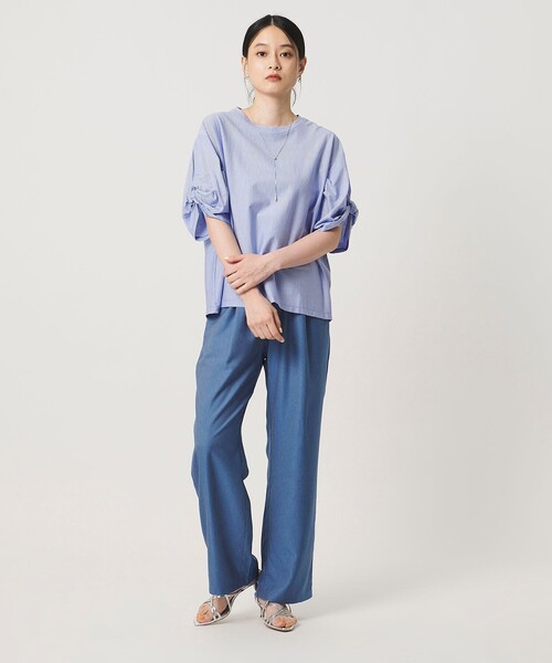 「A DAY IN THE LIFE UNITED ARROWS」 半袖カットソー FREE ブラック レディース_画像8