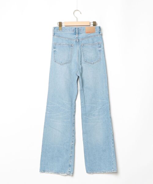 「NEEDBY heritage」 デニムパンツ 23 ネイビー レディース_画像2
