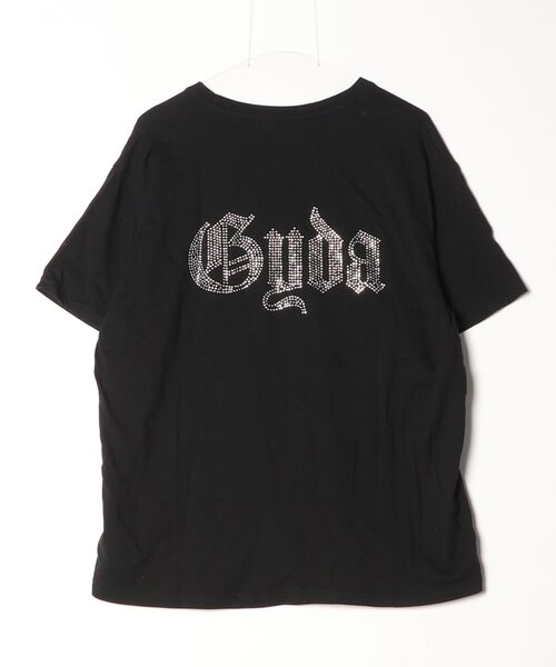 「GYDA」 半袖Tシャツ FREE ブラック レディース_画像2