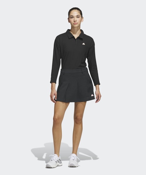  アディダスゴルフ S セットアップ ５分袖シャツ プリーツスカート adidas（アディダス） スカート スリーストライプス プリーツ スカート