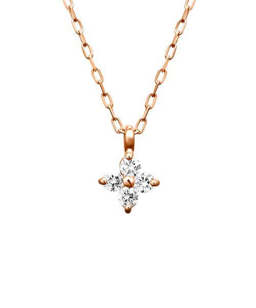 4℃ ネックレス K10ピンクゴールド レディース : ZOZOTOWN Yahoo