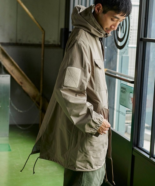 20AW×FRAGMENT フラグメント チェッカーテープ モッズコート GORDON MILLER（ゴードンミラー） モッズコート コート eVent 3Layer