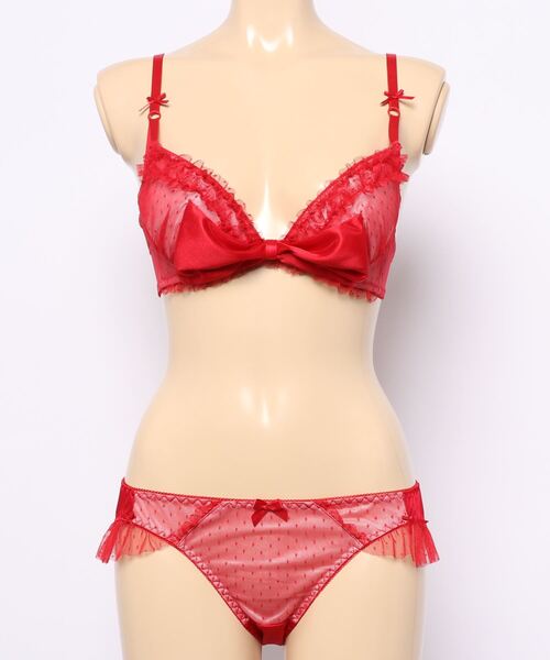 L'ANJELIQUE ブラジャーショーツセット 公式) L字ワイヤーブラ ショーツ セット | ATSUGI（アツギ）公式直販