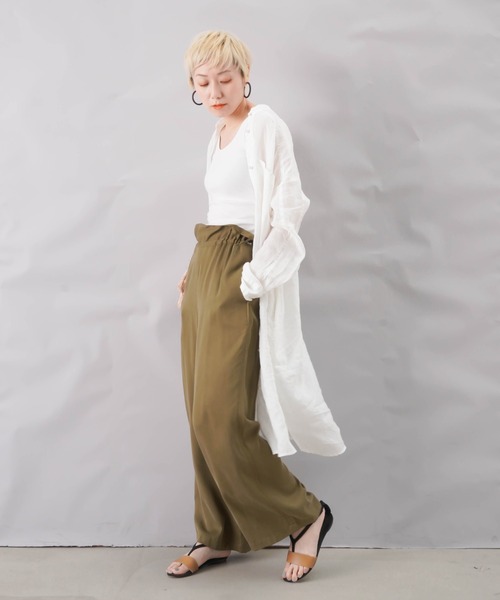 保証書付 ワンピース シャツワンピース Blanc Basque ブランバスク ラミーローンパールボタンワンピース 在庫限り Www Skylanceronline Com