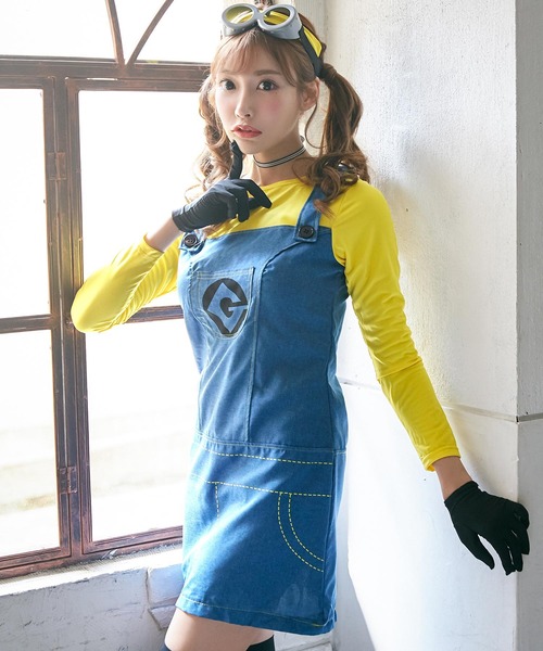 ハロウィン コスプレ 通販 Paypayモール ミニオンズコスチューム長袖ミニワンピース4点セット Zozotown Paypay ハロウィン コスプレ 通販 Paypayモール ミニオンズコスチューム長袖ミニワンピース4点セット Zozotown Paypay