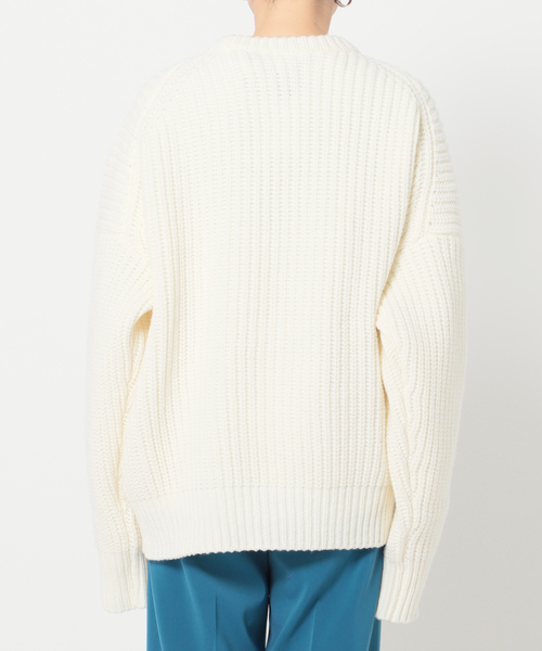 CITYSHOP AZE PULLOVERオーバーサイズニット CITYSHOP ニット AZE PULLOVER 2：ニット : ZOZOTOWN Yahoo!店