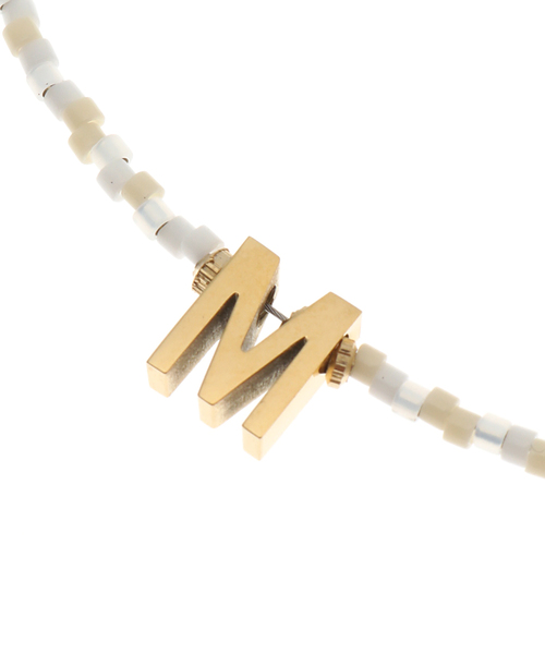 SLOBE IENA SLOBE アンクレット　新品 SLOBE IENA アンクレット beads ロゴアンクレット : ZOZOTOWN