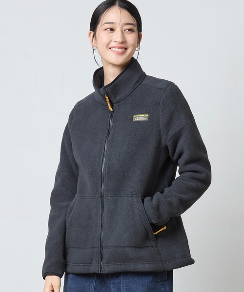 専用 90s エルエルビーン フリース レディース M 90年代 L.L.Bean エルエルビーン スナップTタイプ フリースプル