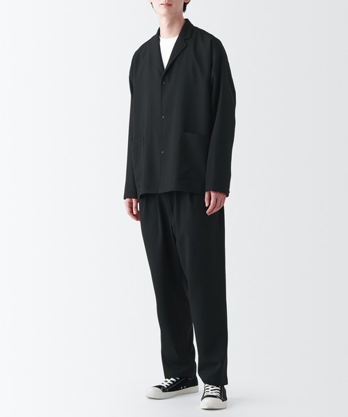 無印良品 シャツ イージーケアシャツジャケット メンズ