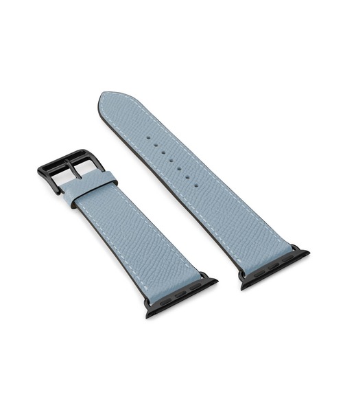 腕時計 ノービレ Apple Watch レザーバンド「44mm/45mm/46mm/49mm， M/Lサイズ」 (アダプター：ブラック) レディースの画像