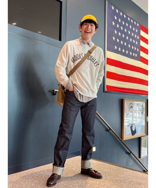 新品タグ付 ブルックスブラザーズ 日本製 デニムパンツ 現行モデル サイズ25 BROOKS BROTHERS ジーンズ リジットデニム ファイブポケット
