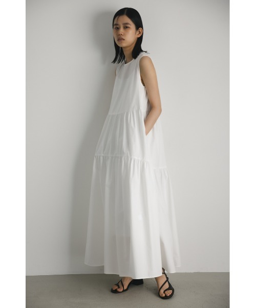 STYLEMIXER」 ノースリーブワンピース SMALL サックスブルー