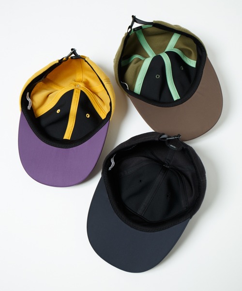 RACAL キャップ 帽子 Freece-Nylon Long-Bill Cap / フリース