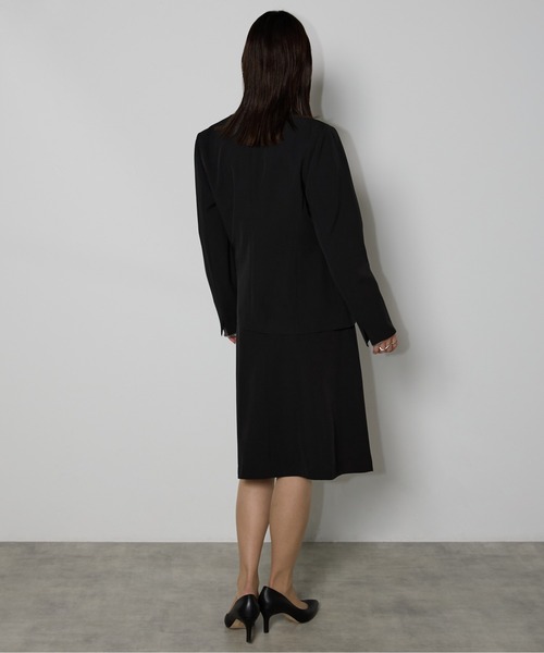 【新品未使用】Resurrection ブラック　スカート RIRIYANO（リリヤーノ） スカートスーツ 「洗える」単品ストレッチ