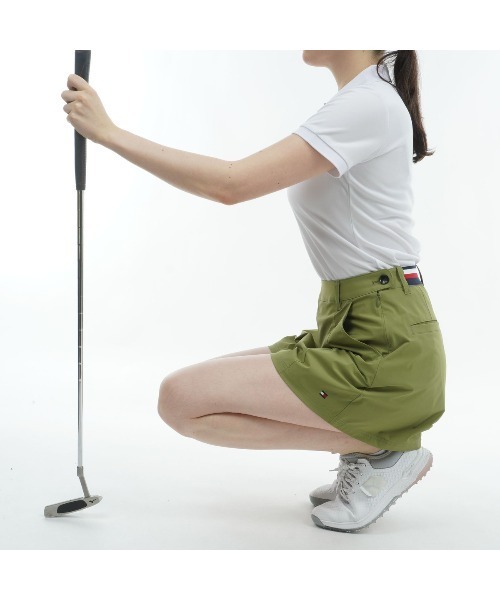 TOMMY HILFIGER GOLF パンツ フロントタック キュロットパンツ