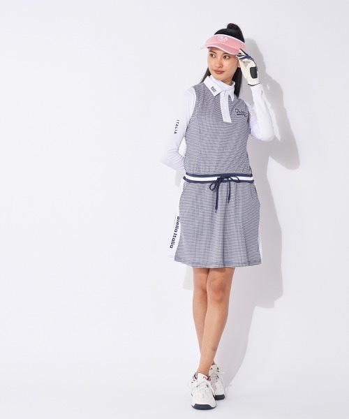 FILA GOLF フィラゴルフワンピースチュニックネイビー大きいサイズLL FILA GOLF ワンピース 「FILA GOLF/フィラゴルフ」レディース