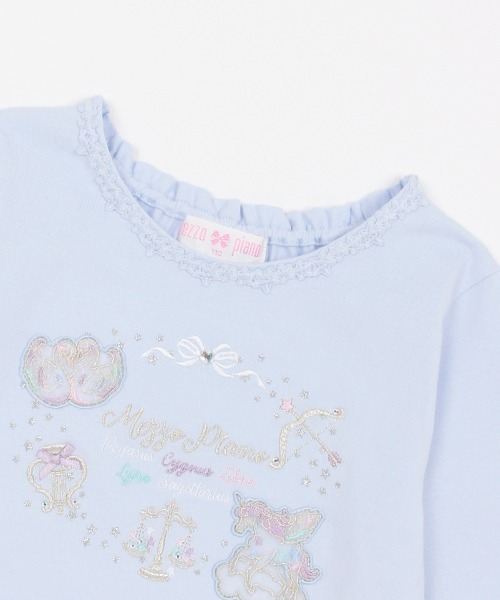 明*職様 Mezzo Piano メゾピアノ 刺繍 Tシャツ 130記載 110 明*職様