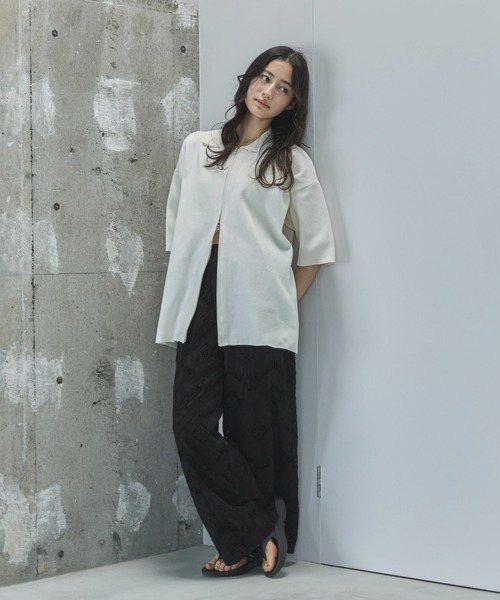 シダページ feepur 2点 feepur ニット セーター 「ハンドウォッシャブル」ハーフ