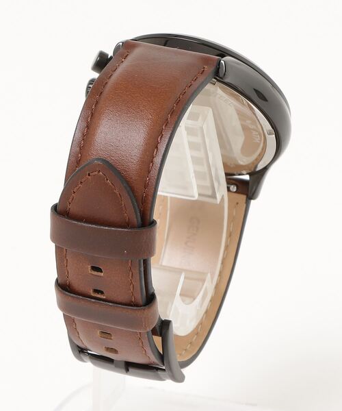 【美品✨】 FOSSIL BQ2503 腕時計　箱なし FLYNN BQM7085｜フォッシル ウォッチステーション