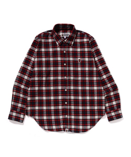 シャツ ONE POINT CHECK SHIRT メンズの画像
