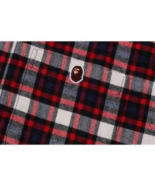 A BATHING APE（アベイシングエイプ） シャツ ONE POINT CHECK SHIRT