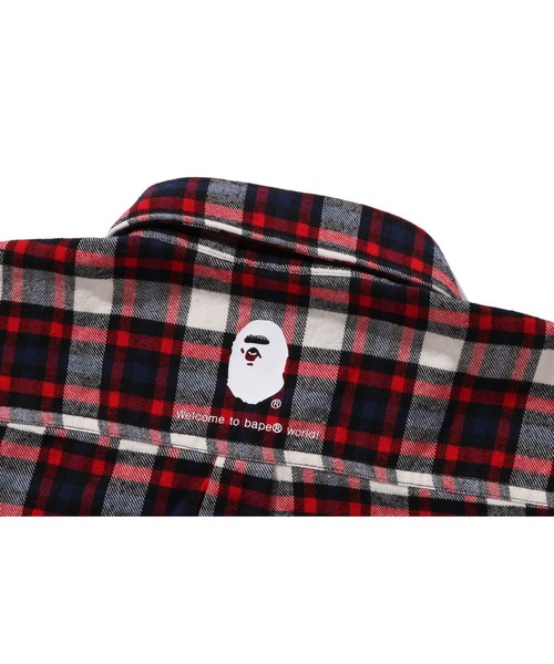 A BATHING APE（アベイシングエイプ） シャツ ONE POINT CHECK SHIRT