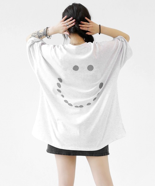 minsobi（ミンソビ） tシャツ ルナサークル半袖T プリントデザインT