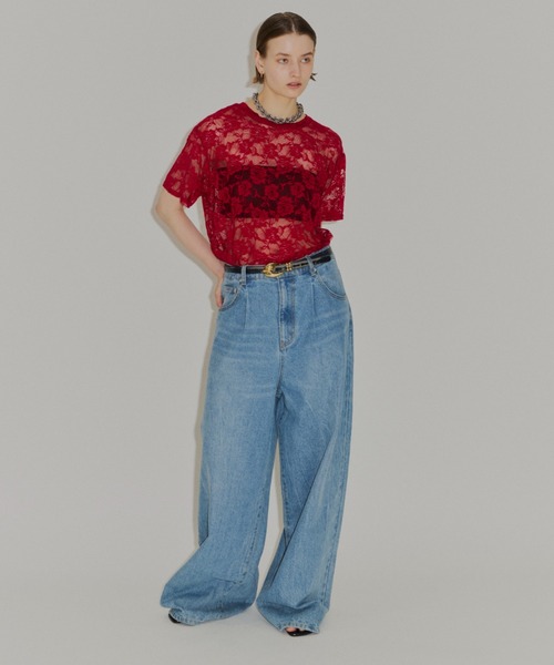 ジーンズ デニム デニムパンツ Super wide mens like denim