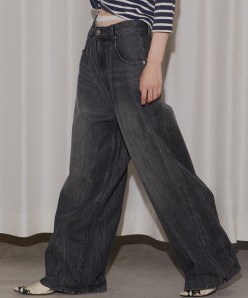 ジーンズ デニム デニムパンツ Super wide mens like denim