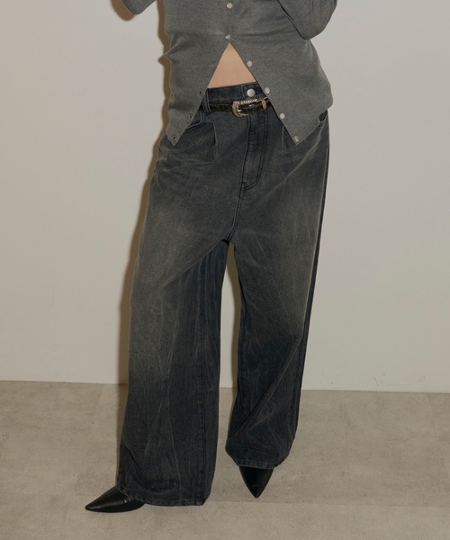 ジーンズ デニム デニムパンツ Super wide mens like denim／スーパー
