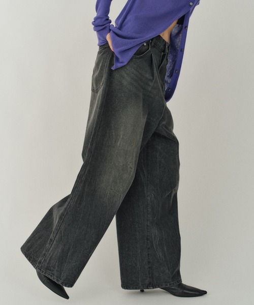 ジーンズ デニム デニムパンツ Super wide mens like denim／スーパー