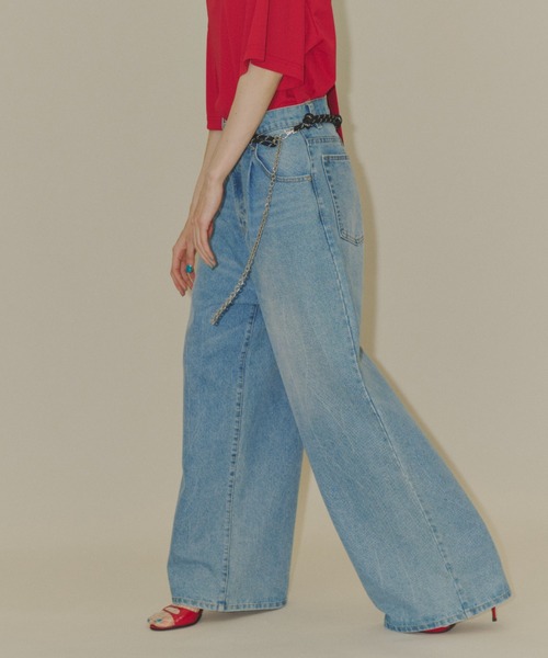 ジーンズ デニム デニムパンツ Super wide mens like denim／スーパー