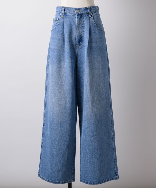 ジーンズ デニム デニムパンツ Super wide mens like denim／スーパー