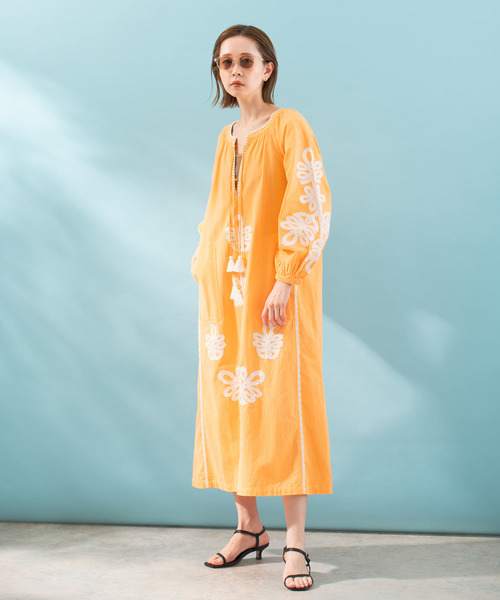 sara mallika ワンピース mallika KAZAKHSTAN DRESS レディース 