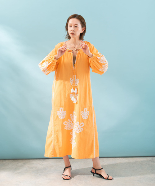sara mallika ワンピース mallika KAZAKHSTAN DRESS レディース 