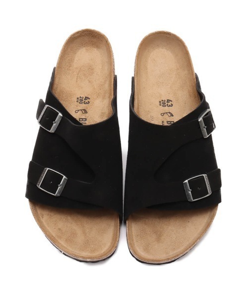未使用【ビルケンシュトック】チューリッヒ　ブラックスエード BIRKENSTOCK Zurich ビルケンシュトック チューリッヒ ブラック