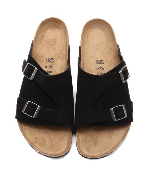 サンダル メンズ BIRKENSTOCK Zurich VL Black / ビルケンシュトック チューリッヒ スウェードブラックレギュラー｜zozo｜06