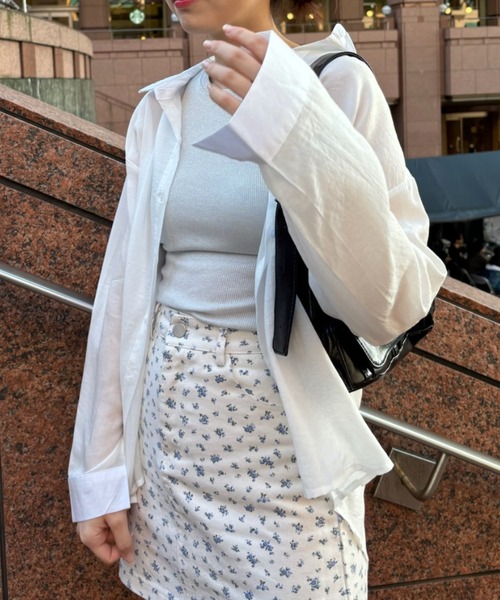 ブラウス シャツ sheer color shirt レディース Birthday room ブラウス シャツ シアーカラーシャツ / sheer