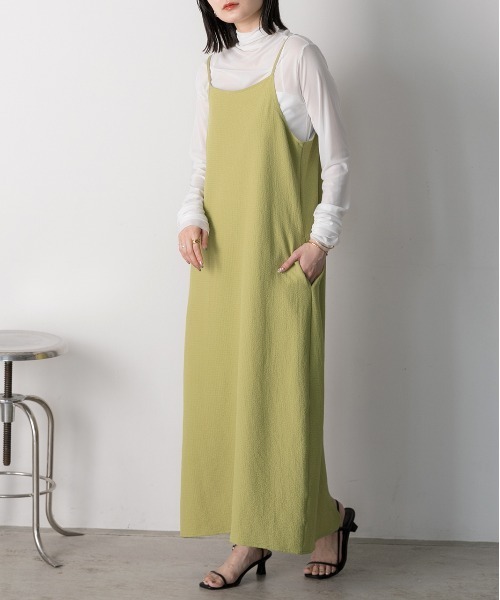 ad thie（アドティエ） ワンピース Iラインシルエット マキシキャミ
