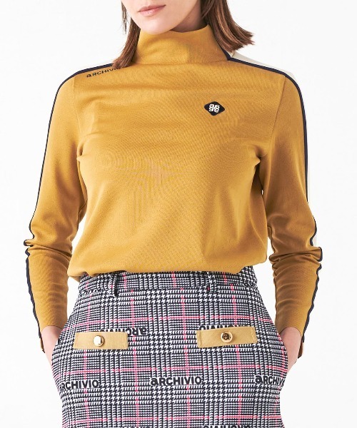 archivio ニット セーター 「LADIES」千鳥柄ジャガードニット