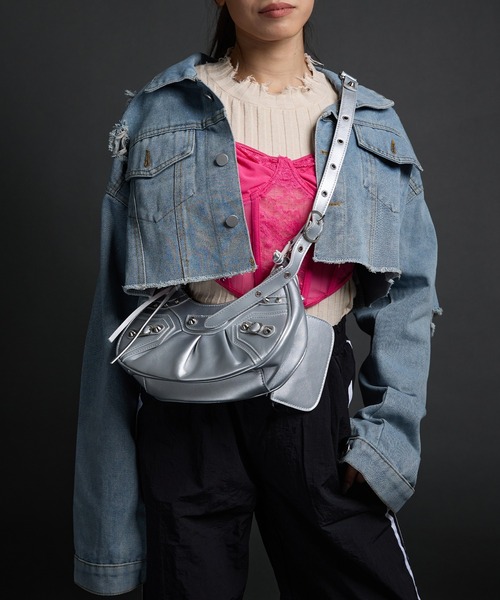 CELENA tシャツ コルセットデザイン ワイヤー入り レースシアー 