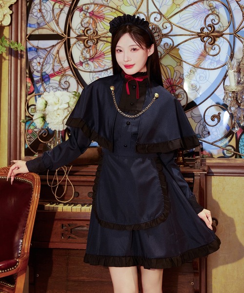 コスプレ 「 洋館メイドミニ 」 ハロウィン 衣装 メイド メイド