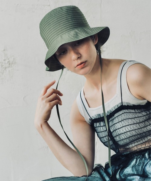 ORIENT MILLINERY ハット 麦わら帽子 ORIENT MILLINERY 帽子 ハット SUNFLOWER「サンフラワー」影まで
